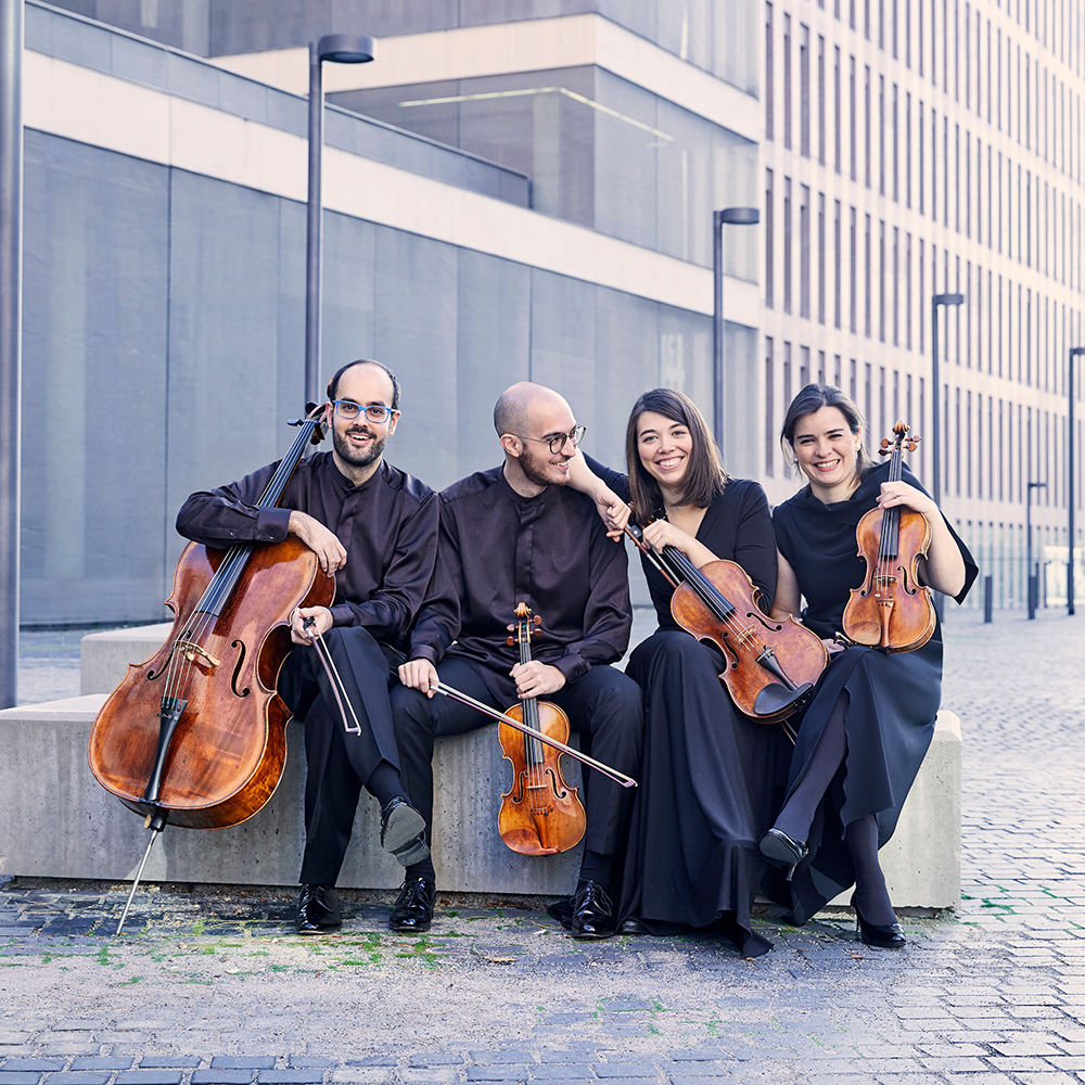 El Cosmos Quartet interpreta Three Haikus for String Quartet de Josep Maria Guix 