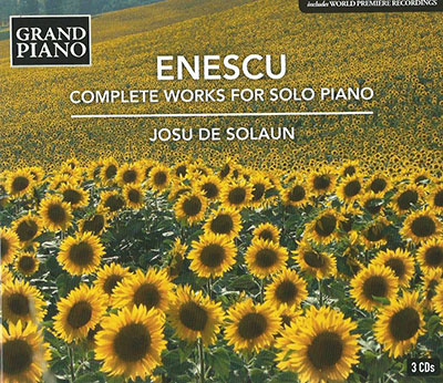 «Editor´s Recommendation» Enero 2018 «Enesco. Complete Works for solo piano»