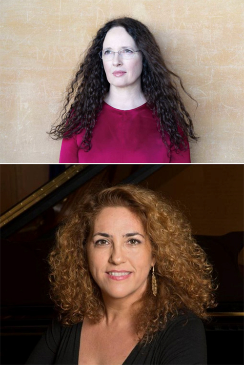 Graciela Jim�nez y Marta Toba en el COMA'21