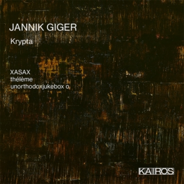 Novedades discogr�ficas: �JANNIK GIGER: Krypta� editado en Kairos