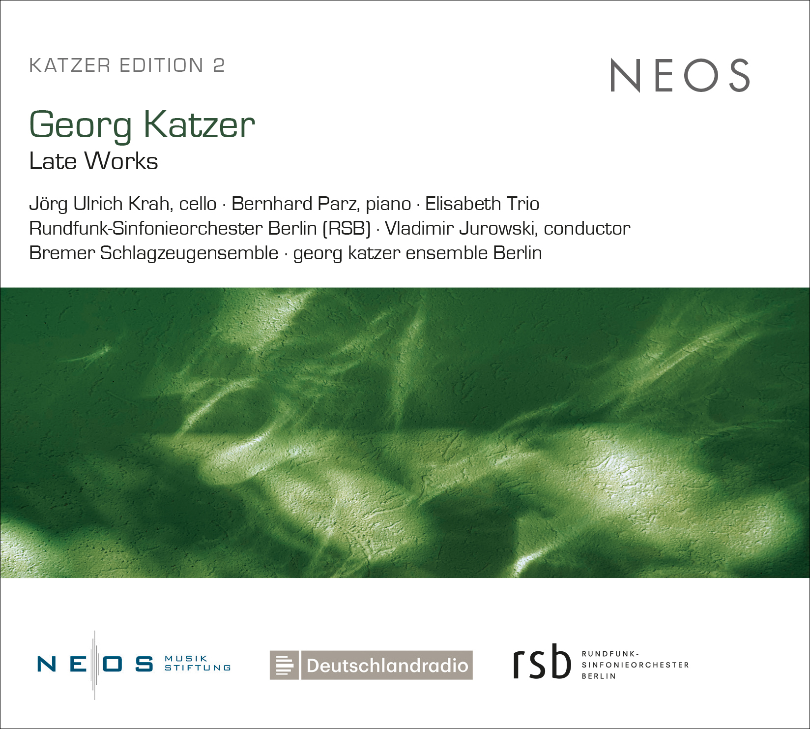 Novedades discogr�ficas: �Georg Katzer - Late Works� editado en Neos Music