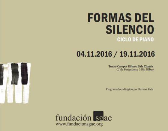 Horacio Lavandera en el Ciclo de piano 'Formas del silencio'