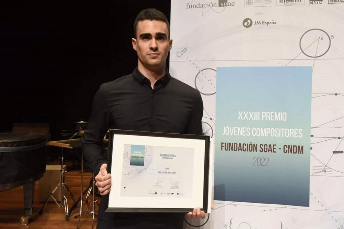 José Luis Valdivia Arias gana el XXXIII Premio Jóvenes Compositores Fundación SGAE - CNDM 2022