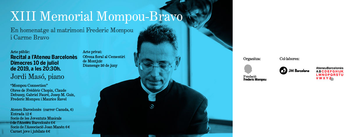 XIII Memorial Mompou-Bravo