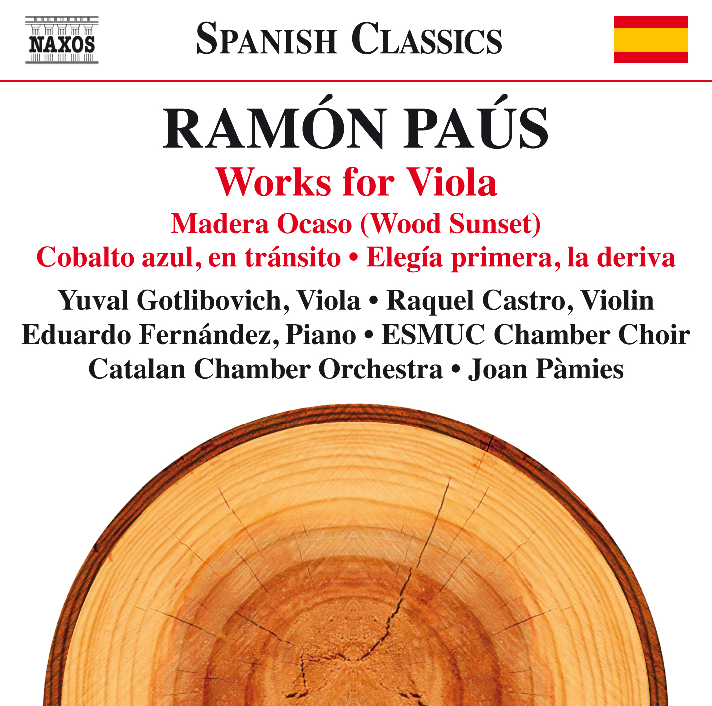 Naxos edita el último trabajo discográfico de Ramón Paús dedicado a la viola