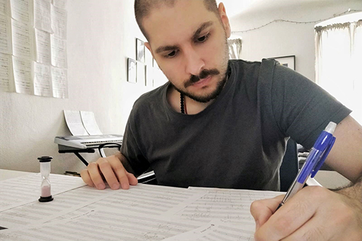 José Luis Perdigón en El Compositor Habla - Sub 35